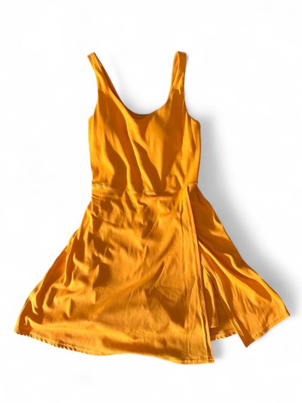 Women's Mustard Yellow Sleeveless Jumpsuit Romper